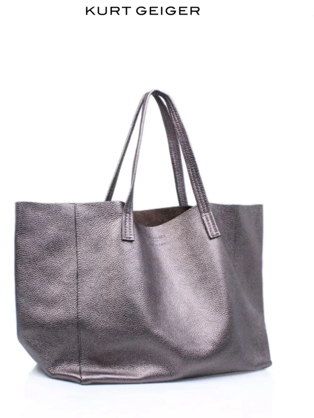 Kurt Geiger Violet Horizontal Leather Tote